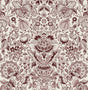 Blanche Plum Floral Damask Wallpaper by A-Street Prints