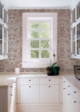 Blanche Plum by A-Street Prints Floral Damask Wallpaper – A-Street Prints 4147-27373