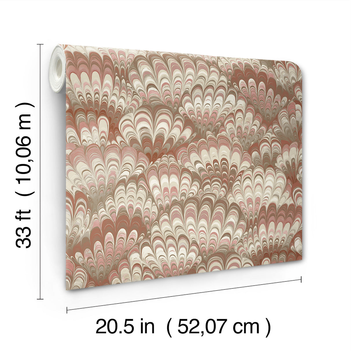 Octavia Ruby by A-Street Prints Marbled Ink Wallpaper – A-Street Prints 4147-27376