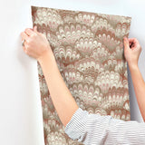 Octavia Ruby by A-Street Prints Marbled Ink Wallpaper – A-Street Prints 4147-27376