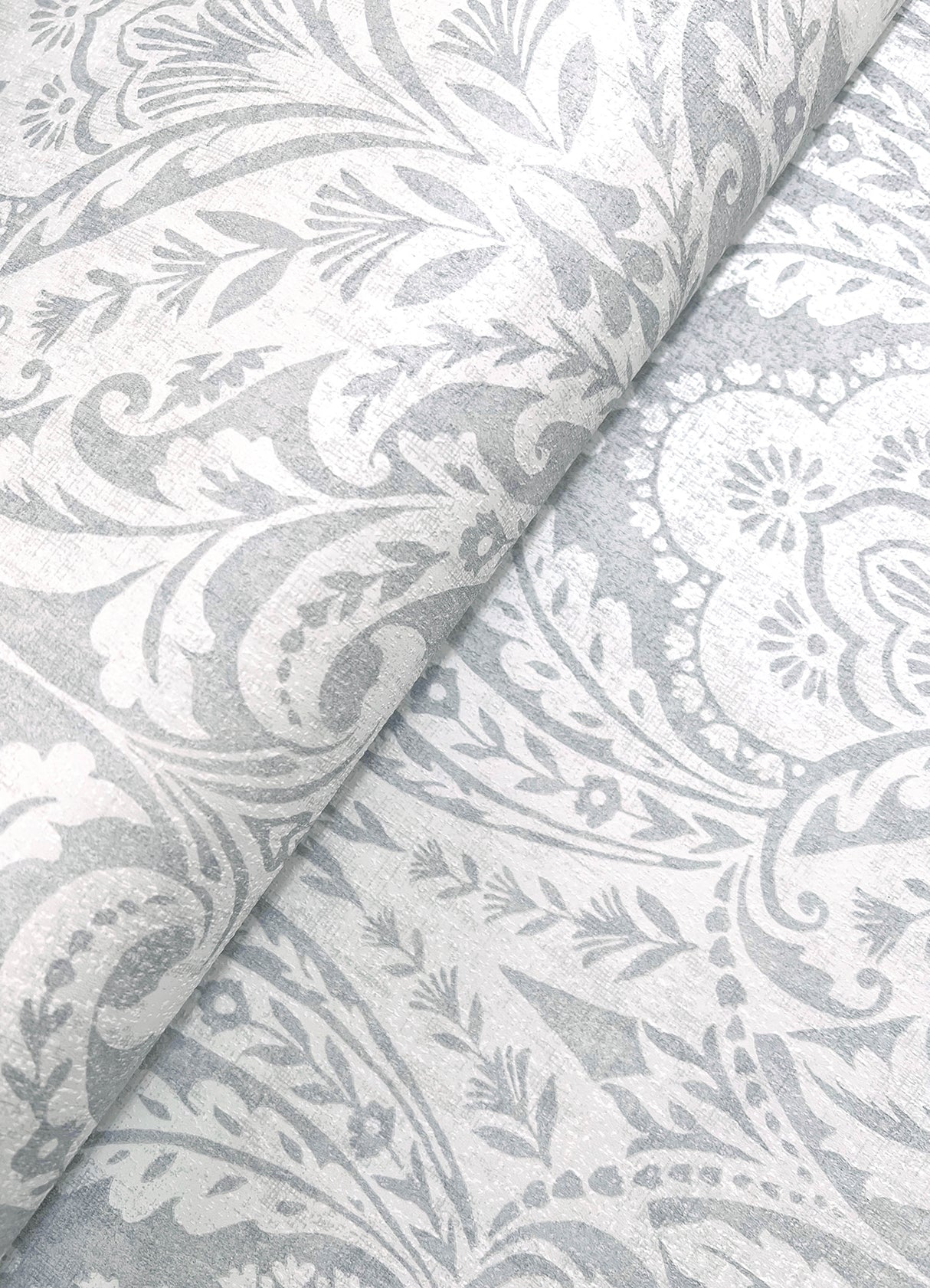 Berkshire Grey by A-Street Prints Damask Wallpaper – A-Street Prints 4147-27381