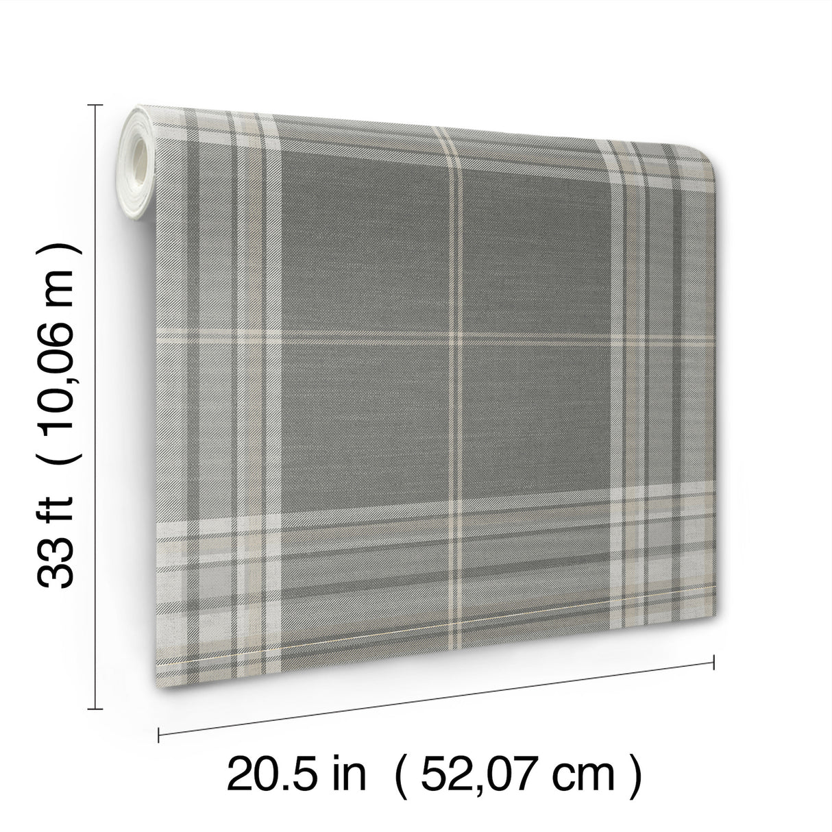 Westley Grey by A-Street Prints Plaid Wallpaper – A-Street Prints 4147-27384