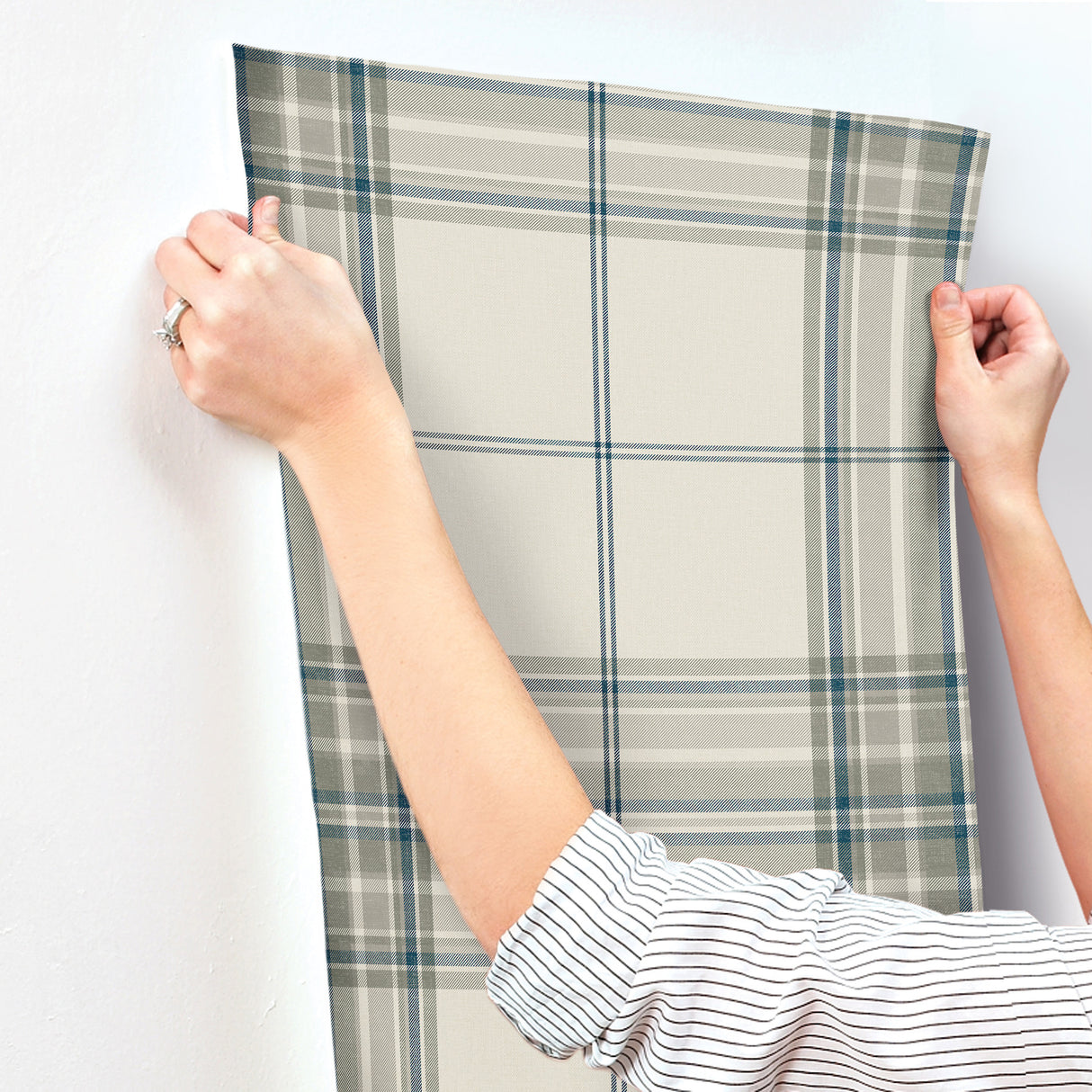 Westley Moss by A-Street Prints Plaid Wallpaper – A-Street Prints 4147-27387