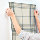 Westley Moss by A-Street Prints Plaid Wallpaper – A-Street Prints 4147-27387