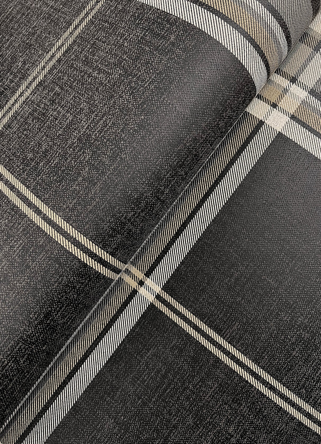 Westley Black by A-Street Prints Plaid Wallpaper – A-Street Prints 4147-27388