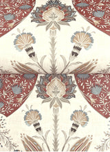 Auden Ruby Floral Grandeur Ruby by A-Street Prints Botanical Wallpaper – A-Street Prints 4147-27390