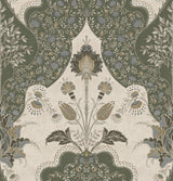Auden Green Floral Grandeur Wallpaper by A-Street Prints, 20.5 in x 33 ft roll