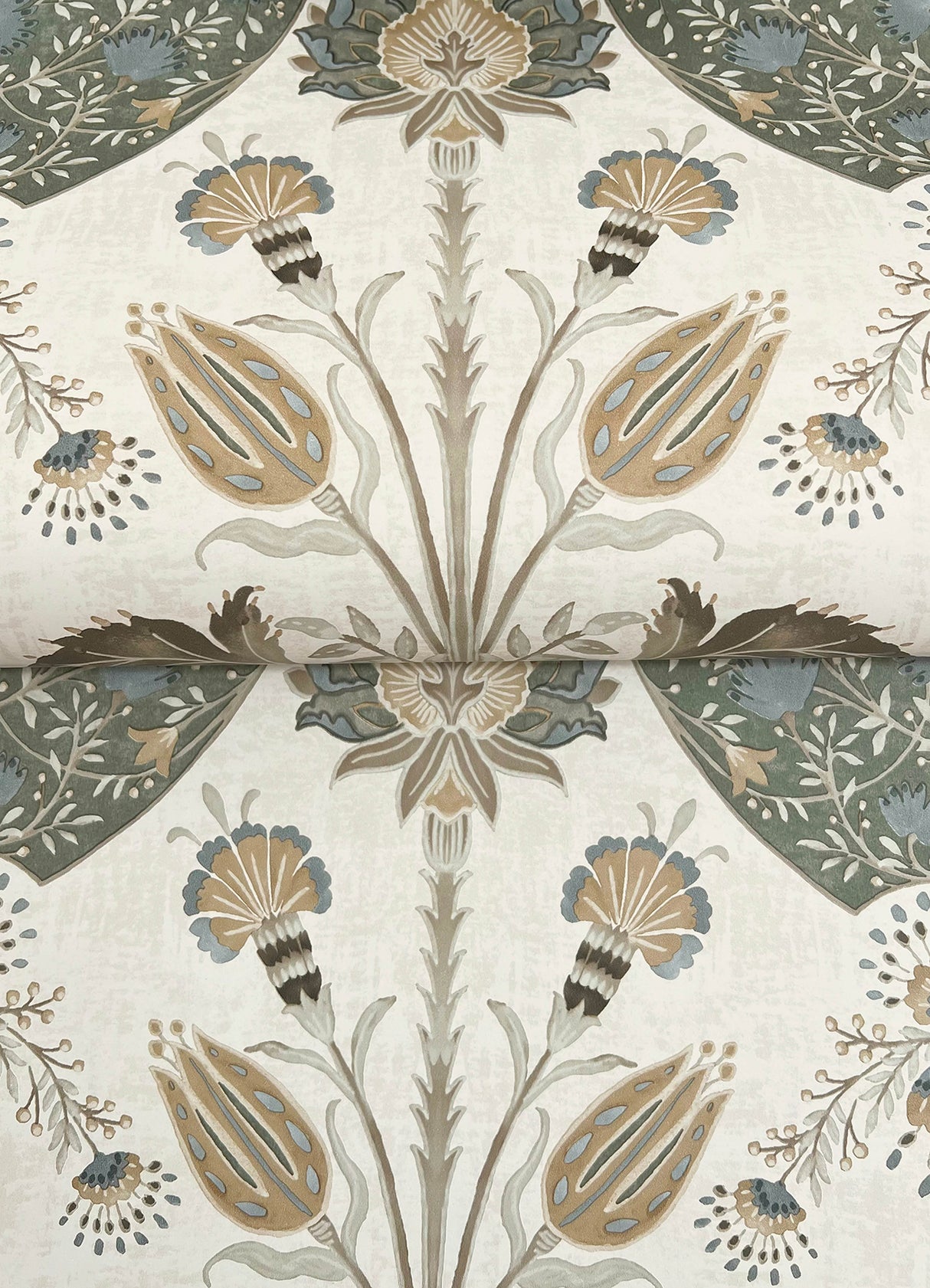 Auden Green Floral Grandeur by A-Street Prints Wallpaper – A-Street Prints 4147-27391