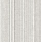 Ayanna Taupe and Grey on Cream by A-Street Prints Striped Non Woven Wallpaper - A-Street Prints 4147-27394-Sample
