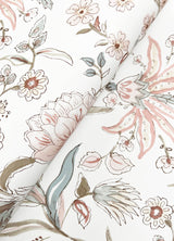 Teonna Light Pink by A-Street Prints Floral Stripe Wallpaper – A-Street Prints 4147-27399