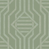 Essex Green Geometric Wallpaper – A-Street Prints 4147-27401