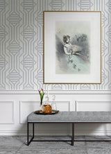 Essex Dark Blue by A-Street Prints Geometric Wallpaper – A-Street Prints 4147-27403