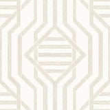 A-Street Prints Essex Wheat Geometric Wallpaper pattern 4147-27404