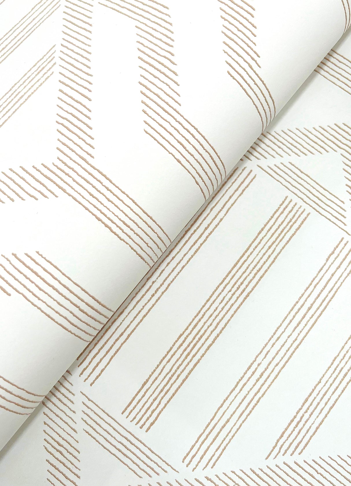 Essex Wheat by A-Street Prints Geometric Wallpaper – A-Street Prints 4147-27404