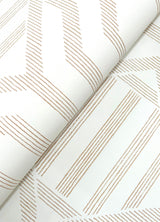 Essex Wheat by A-Street Prints Geometric Wallpaper – A-Street Prints 4147-27404