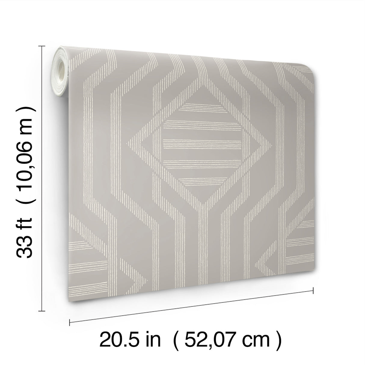 Essex Light Grey by A-Street Prints Geometric Wallpaper – A-Street Prints 4147-27405