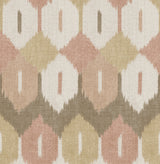 Abilene Apricot Ikat Wallpaper by A-Street Prints roll view