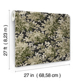 Greenwood Black by A-Street Prints Deciduous Wallpaper – A-Street Prints 4147-80005