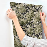 Greenwood Black by A-Street Prints Deciduous Wallpaper – A-Street Prints 4147-80005