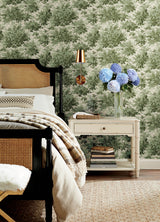 Greenwood Moss by A-Street Prints Deciduous Wallpaper- A-Street Prints 4147-80006