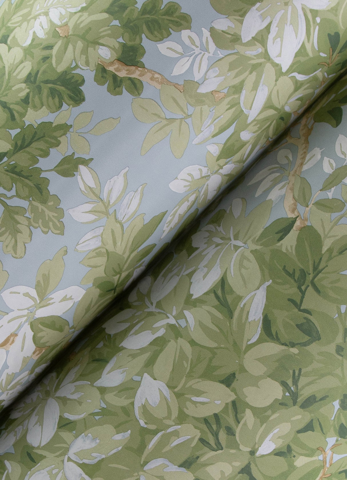 Greenwood Light Blue by A-Street Prints Deciduous Wallpaper – A-Street Prints 4147-80007