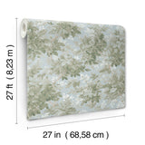 Greenwood Light Blue by A-Street Prints Deciduous Wallpaper – A-Street Prints 4147-80007