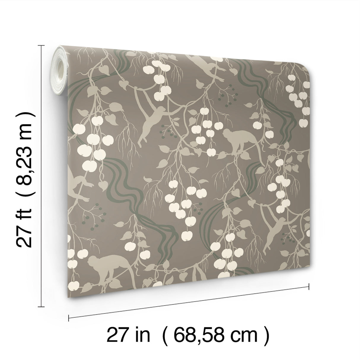 Linden Stone by A-Street Prints Jungle Canopy Wallpaper – A-Street Prints 4147-80011