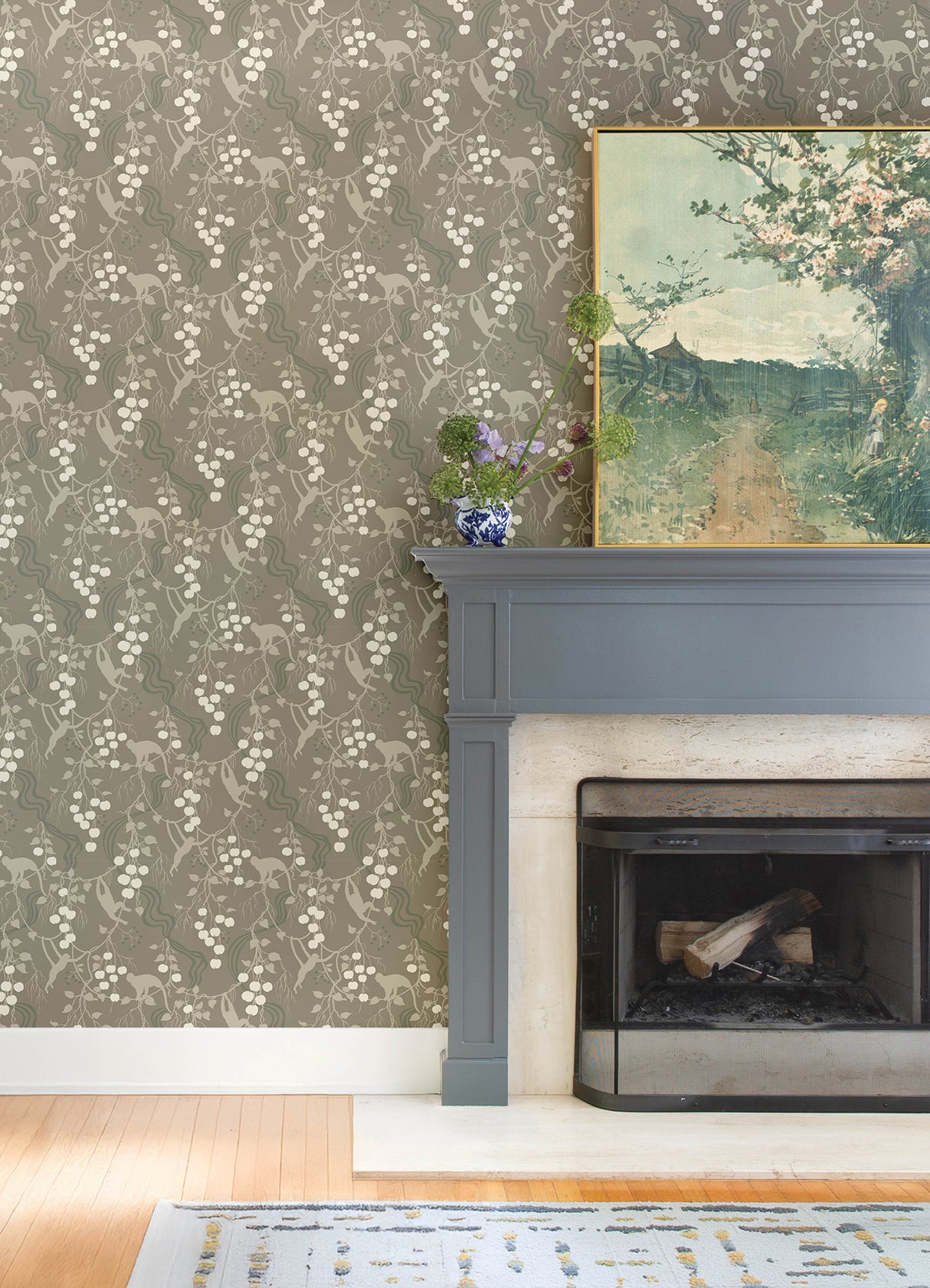 Linden Stone by A-Street Prints Jungle Canopy Wallpaper – A-Street Prints 4147-80011