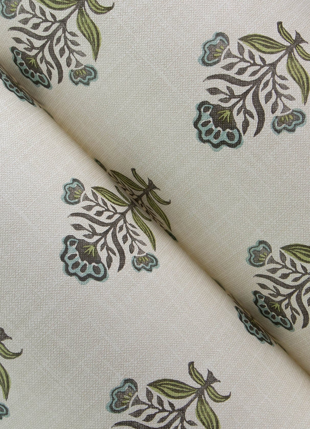 Hollyhock Aqua by Chesapeake Floral Crest Wallpaper – Brewster Home Fashions 4148-27415