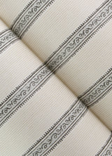 Mandevilla Black by Chesapeake Vine Stripe Wallpaper – Brewster 4148-27426