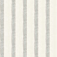 Chesapeake Mandevilla Aqua Vine Stripe wallpaper in aqua with vine-detailed stripes