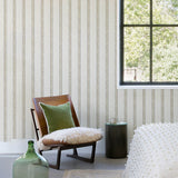 Mandevilla Honey by Chesapeake Vine Stripe Wallpaper – Brewster Home Fashions 4148-27430