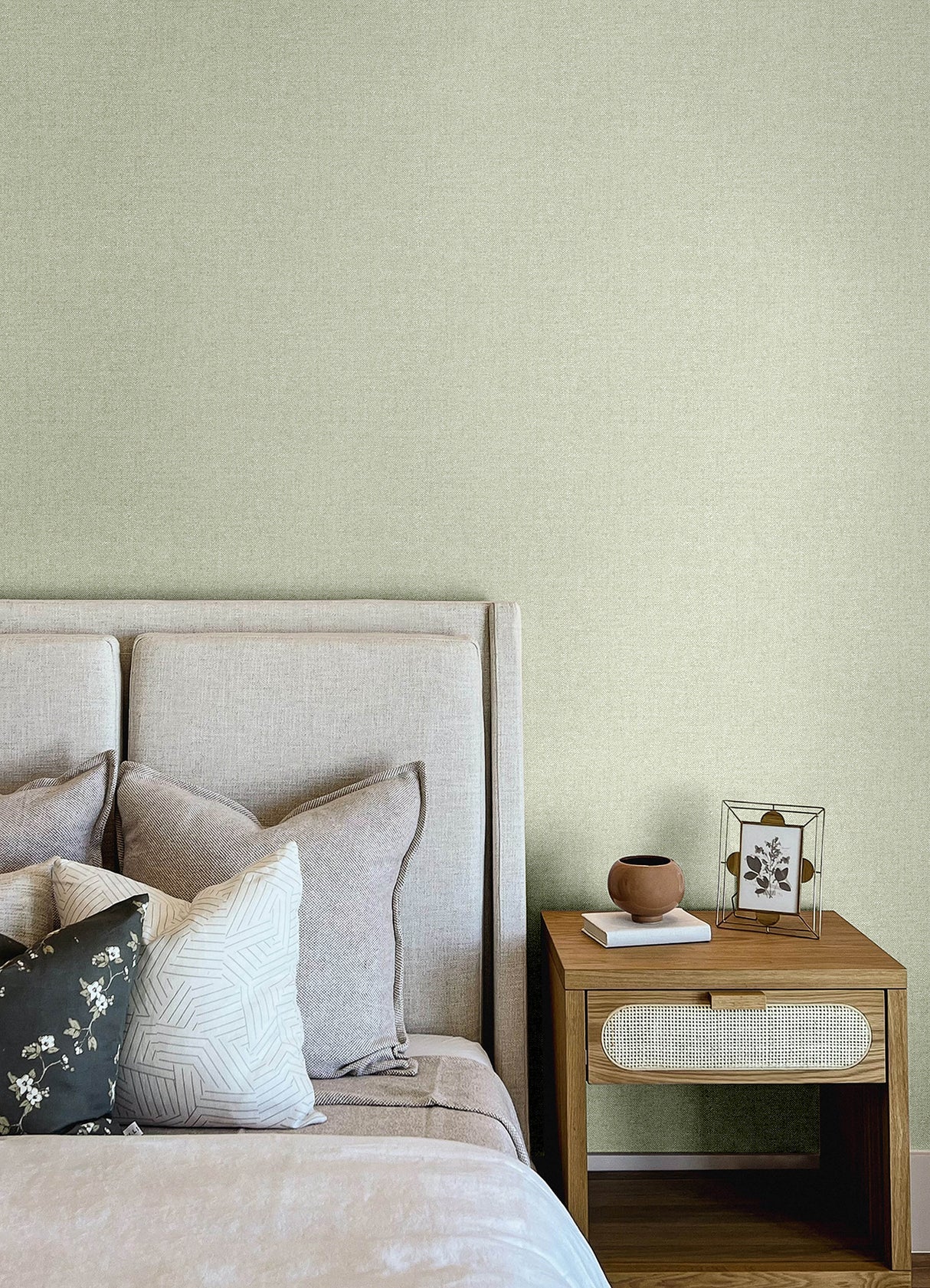 Kameez Green by Chesapeake Texture Wallpaper – Brewster Home Fashions 4148-27433