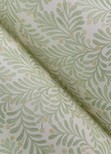 Chrysantha Sage by Chesapeake Berry Branches Wallpaper – Brewster Home Fashions 4148-27444