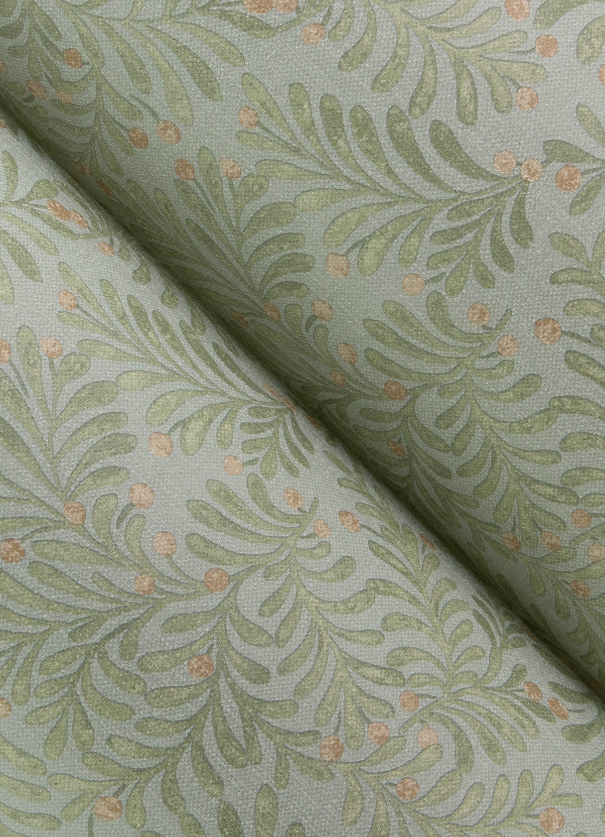 Chrysantha Aqua by Chesapeake Berry Branches Wallpaper – Brewster Home Fashions 4148-27446