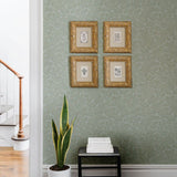 Chrysantha Aqua by Chesapeake Berry Branches Wallpaper – Brewster Home Fashions 4148-27446
