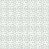 Phlox Light Blue Floral Stamp Wallpaper by Chesapeake