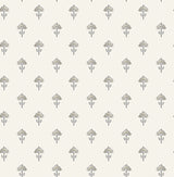 Chesapeake Surdiva Ivory Floral Fan Wallpaper, 20.5 in x 33 ft roll