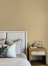 Surdiva Honey by Chesapeake Floral Fan Wallpaper – Brewster Home Fashions 4148-27458