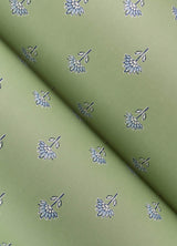 Surdiva Green by Chesapeake Floral Fan Wallpaper- Brewster 4148-27459