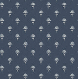 Surdiva Indigo Floral Fan wallpaper by Chesapeake – 4148-27461