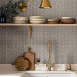 Coleus Charcoal by Chesapeake Leaves Wallpaper – Brewster Home Fashions 4148-27468