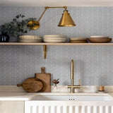 Coleus Blue by Chesapeake Leaves Wallpaper – Brewster Home Fashions 4148-27469