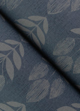 Garland Denim by Chesapeake Block Tulip Wallpaper – Brewster Home Fashions 4148-27473