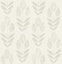 Garland Light Grey Block Tulip Wallpaper by Chesapeake