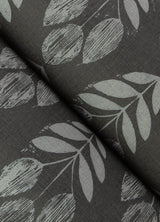 Garland Charcoal by Chesapeake Block Tulip Wallpaper – Brewster Home Fashions 4148-27477