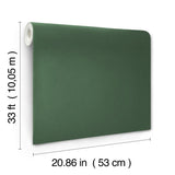 Parget Eklöv Dark Green Textured Wallpaper with Solid Plaster-Look Motif - A-Street Prints 4153-77001