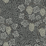 Vine Denim Woodland Fruits Wallpaper with Botanical Vine and Grapes Motif - A-Street Prints 4153-82021