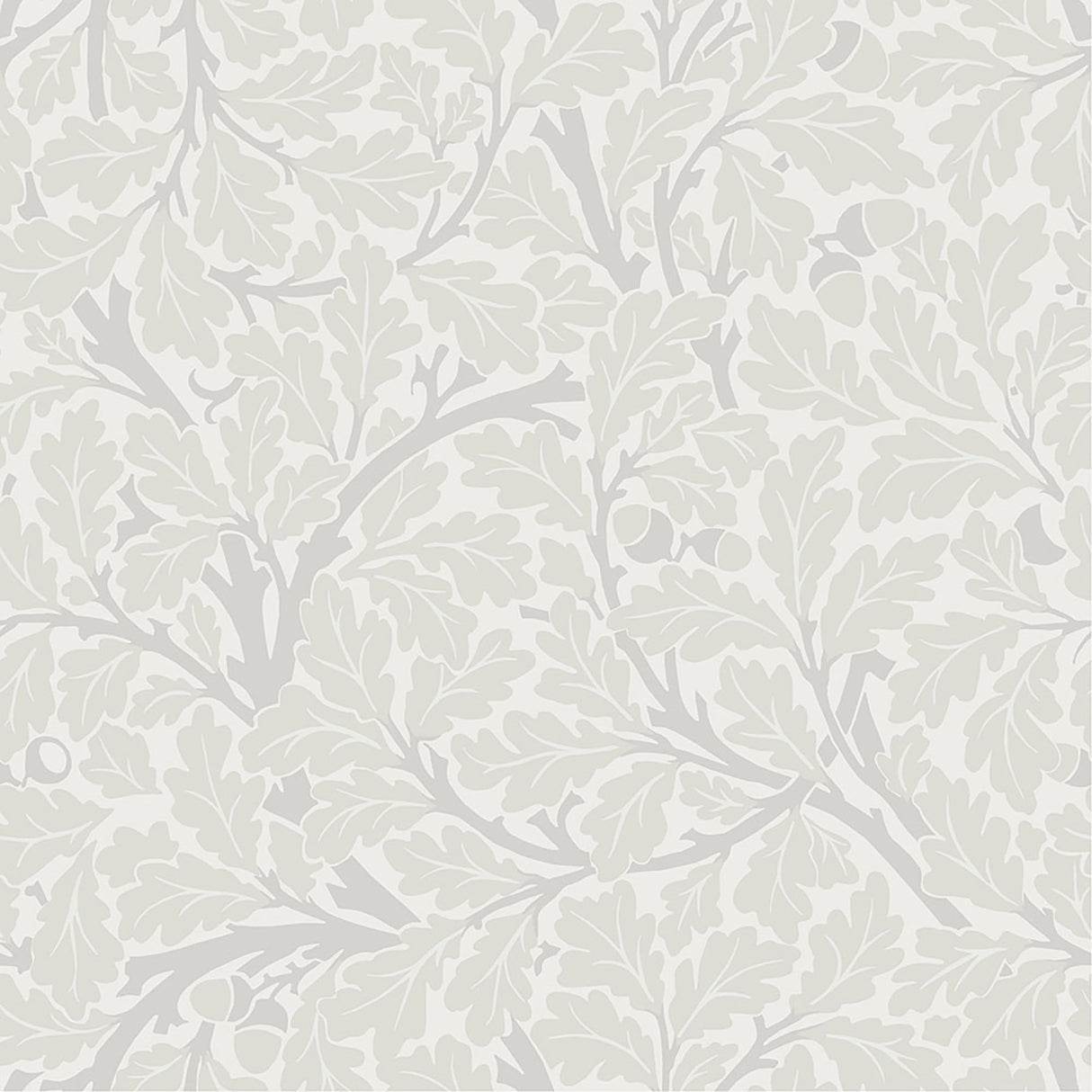 Oak Tree Dove Leaf Wallpaper in Grey Botanical Leaves - A-Street Prints 4153-82026