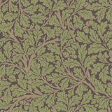Oak Tree Plum Leaf Wallpaper with Botanical Leaves Pattern - Brewster 4153-82029